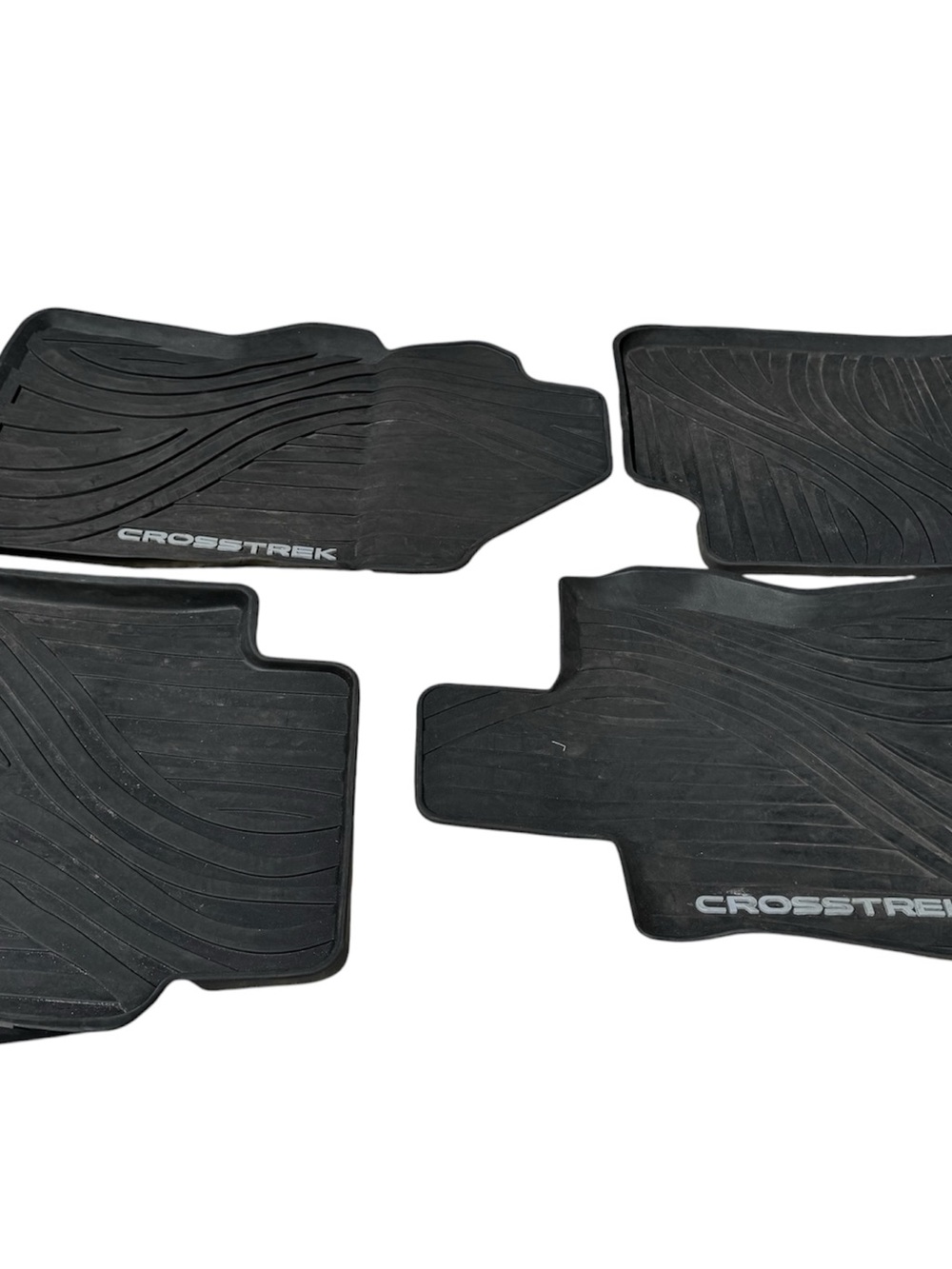 2024-2026 SUBARU CROSSTREK All Weather Floor Mat Set Black OEM 4PC SET